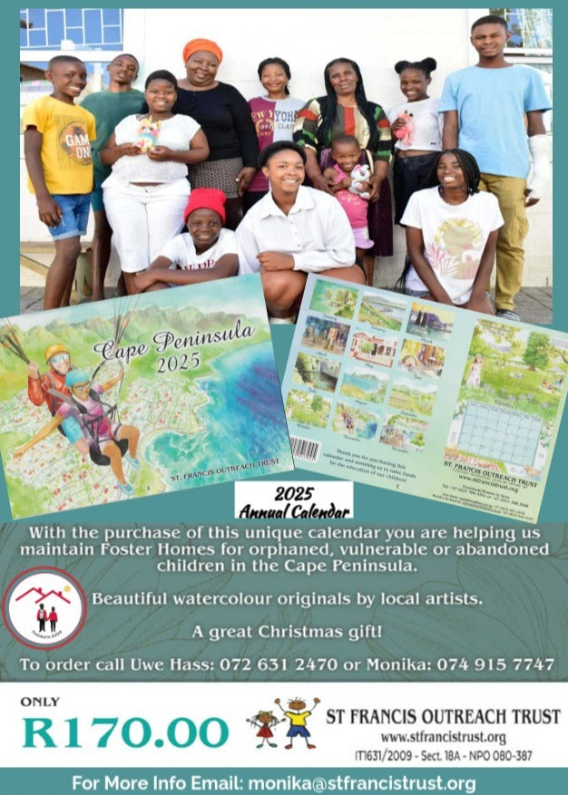 St Francis Outreach Trust 2025 Calendar Shop AP Jones Online Now