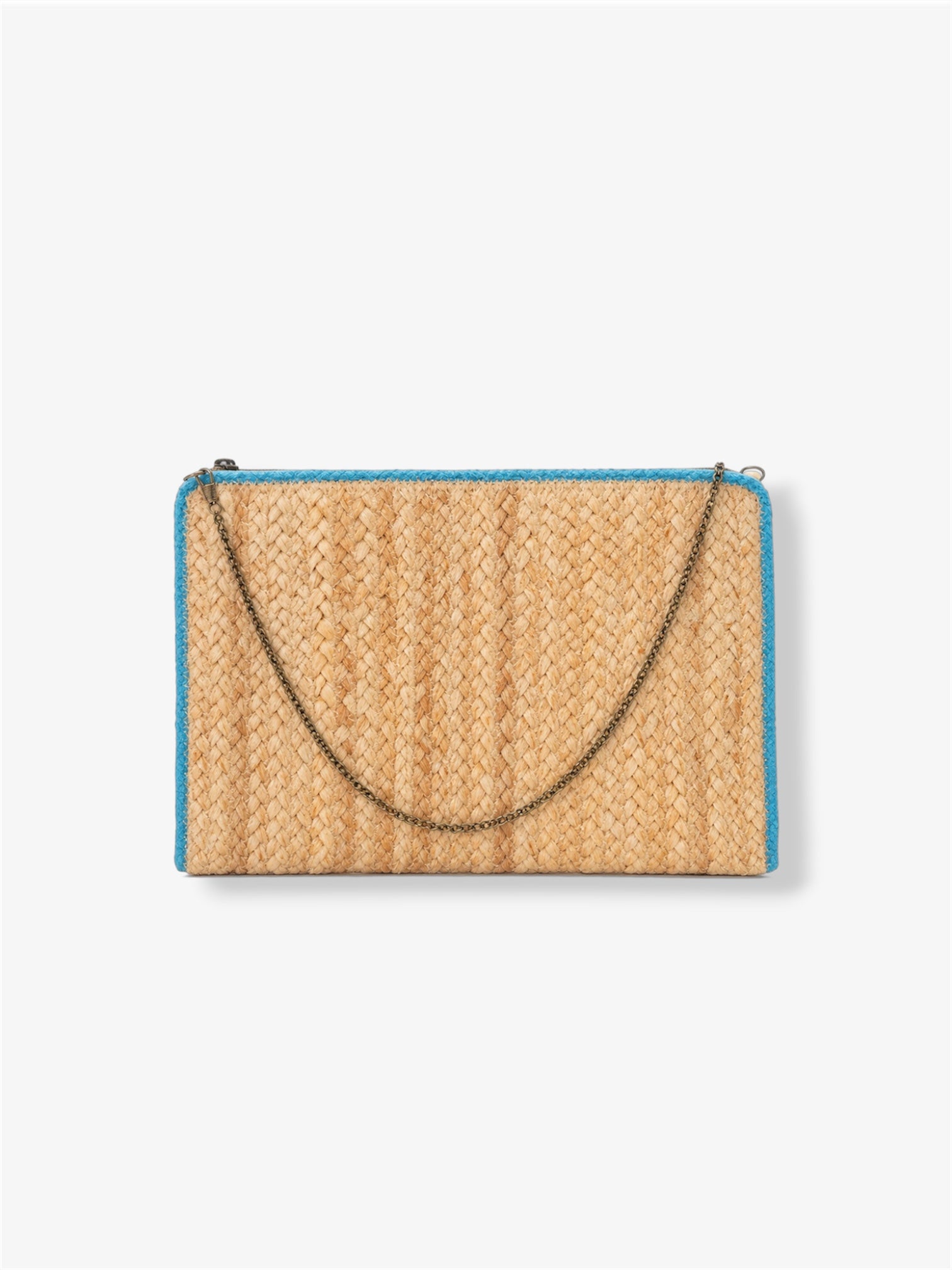 Sea Stars Clutch Bag in Aqua
