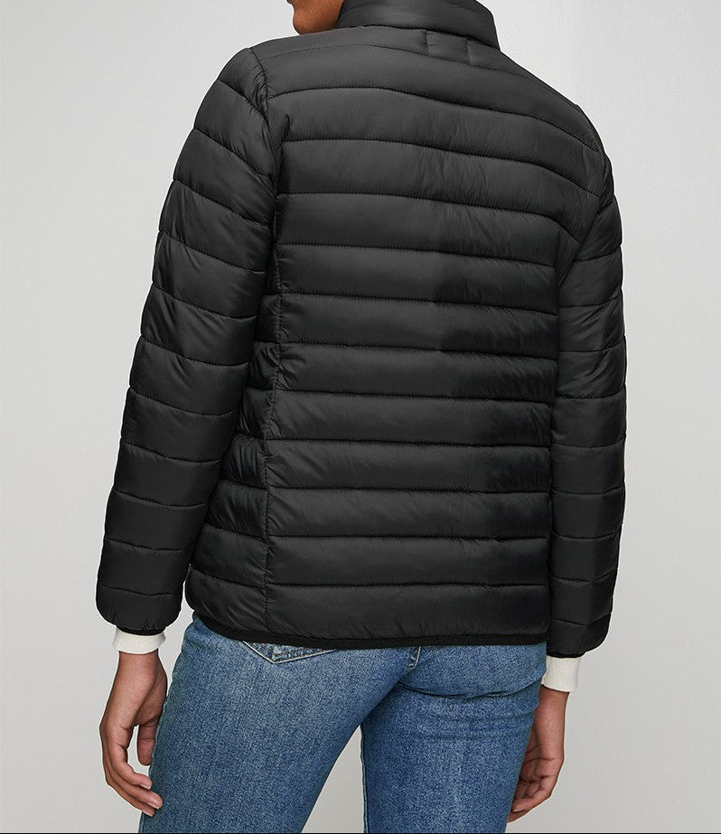 Puffer Jacket in Black