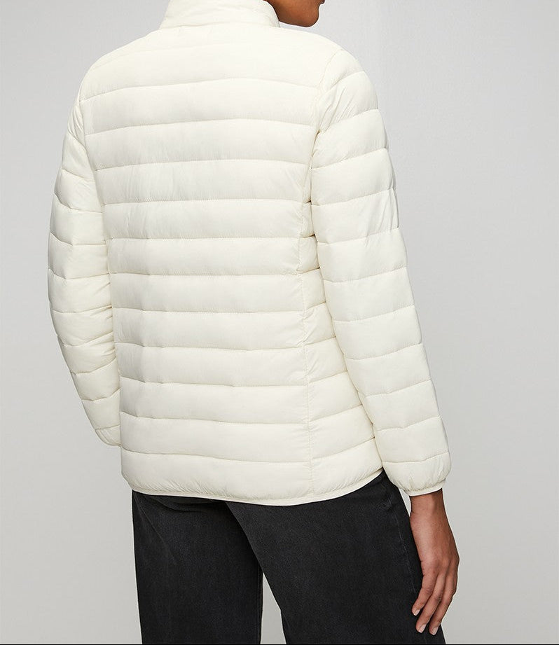 Puffer Jacket in Cream
