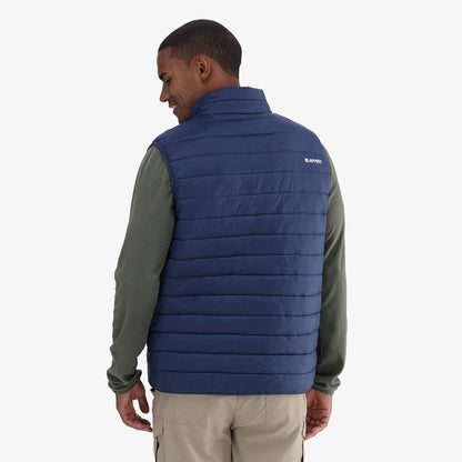 Solner Sleeveless Puffer Jacket in Navy