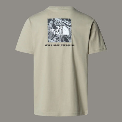 Redbox Graphic Infill SS Tee in Clay Grey