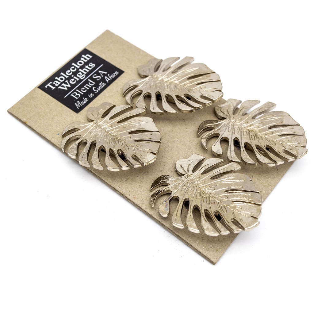 Monstera Leaf Tablecloth Weights