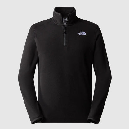 M100 Glacier 1/4 Zip Fleece in Black