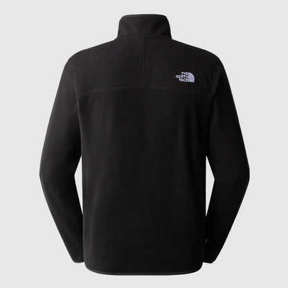 M100 Glacier 1/4 Zip Fleece in Black