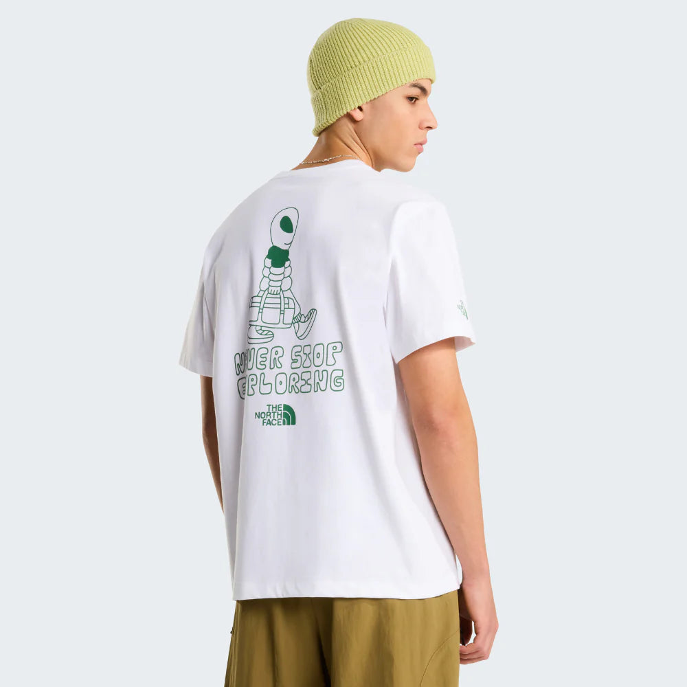 Alien Relaxed SS Tee in TNF White