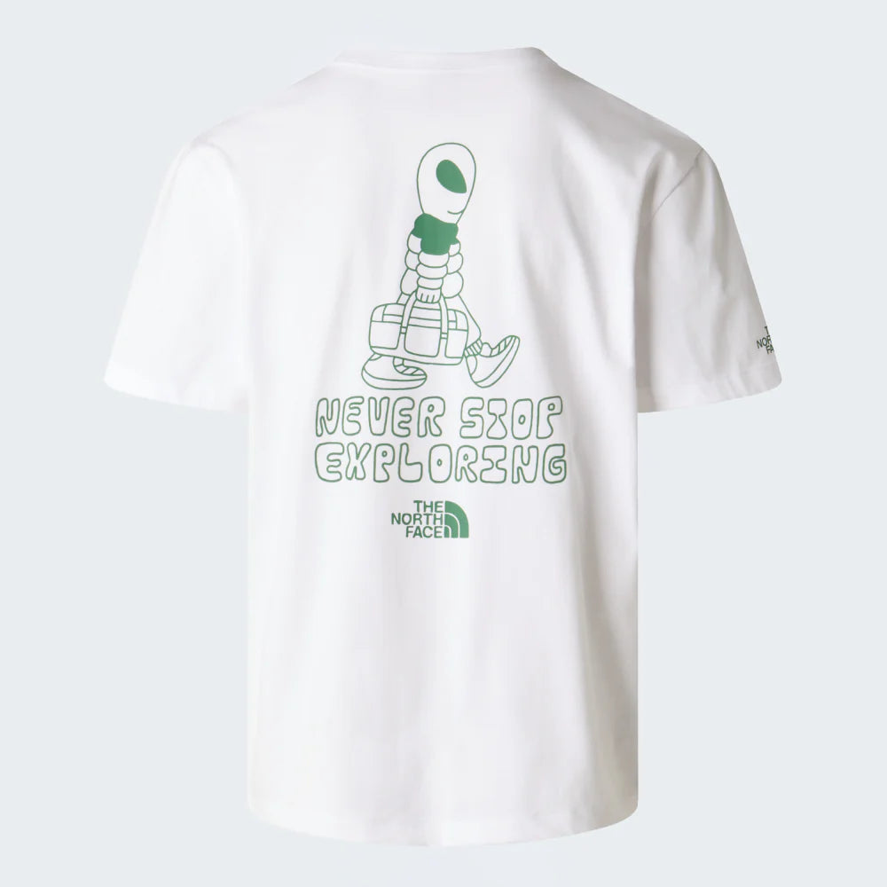 Alien Relaxed SS Tee in TNF White