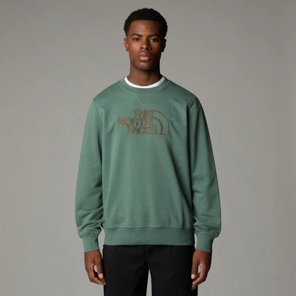 Drew Peak Light Crew in Duck Green Latte