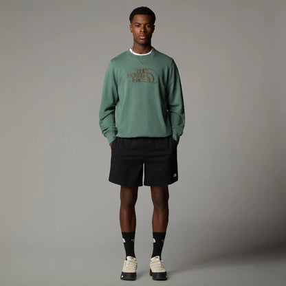 Drew Peak Light Crew in Duck Green Latte