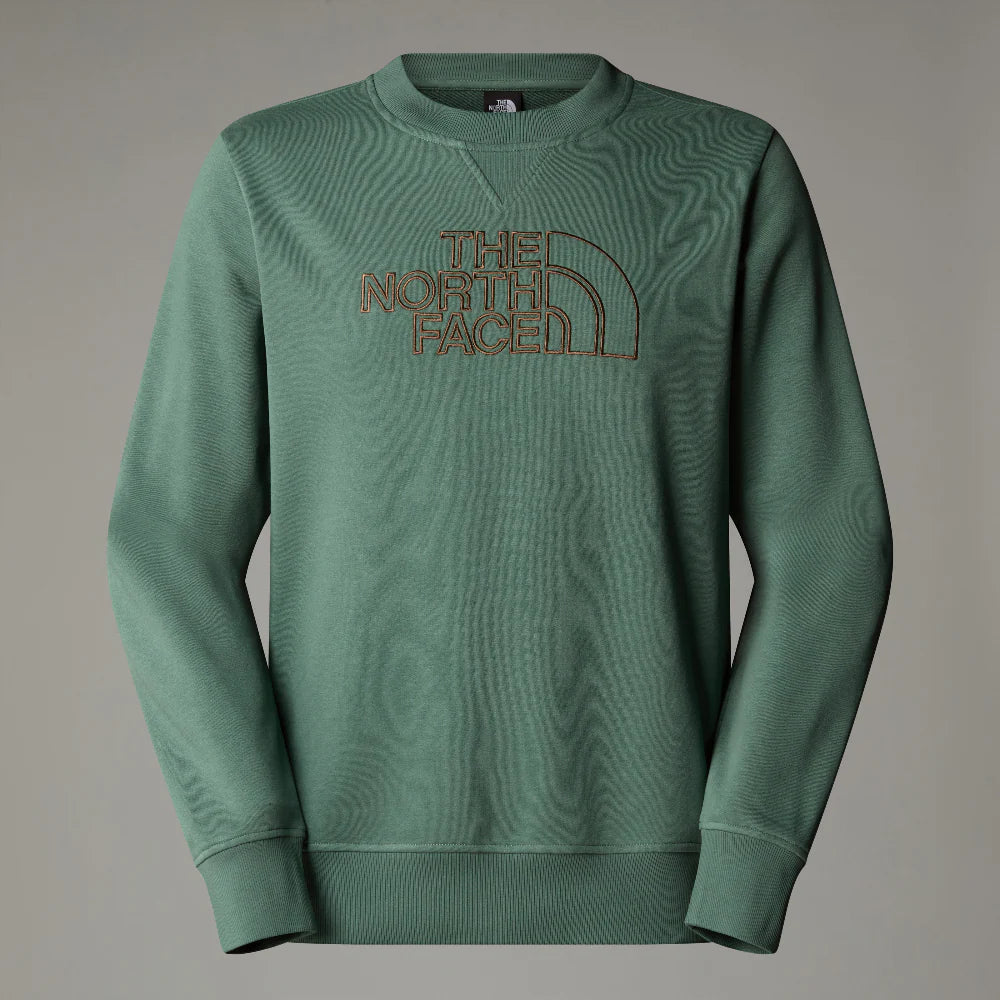 Drew Peak Light Crew in Duck Green Latte
