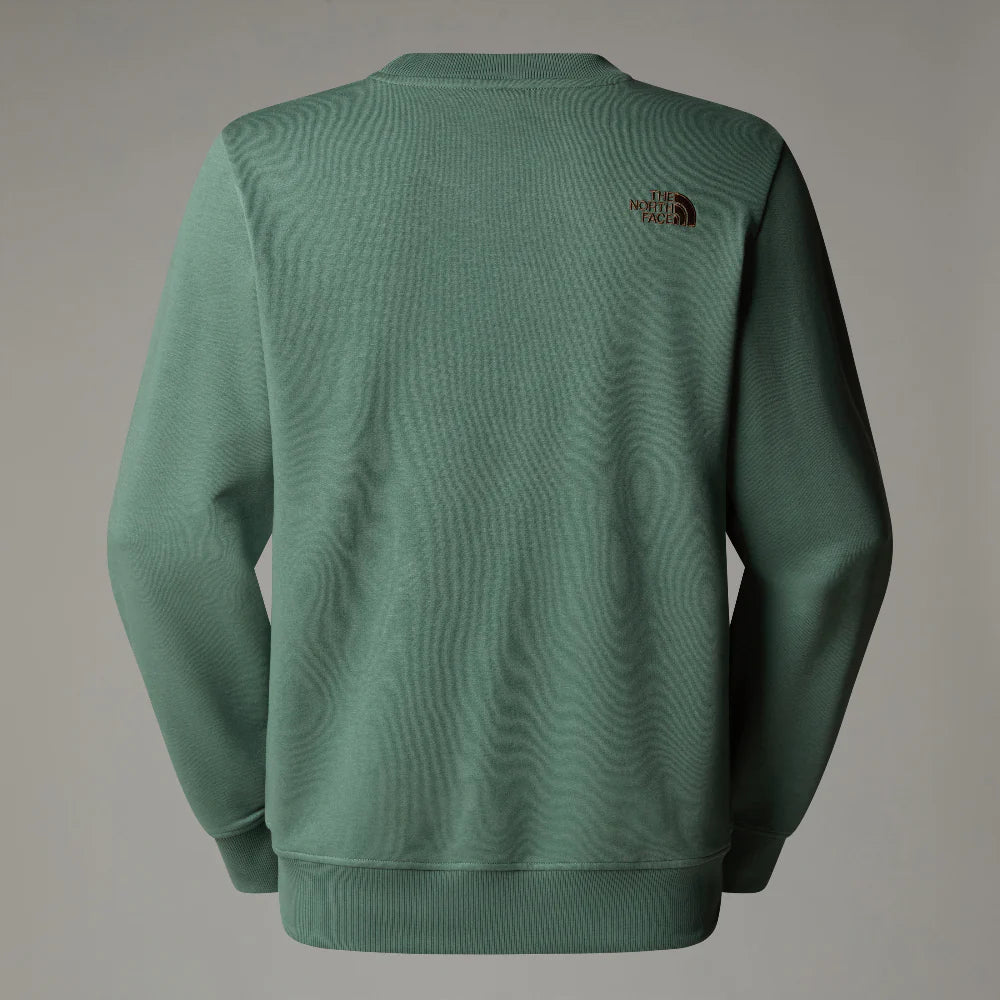 Drew Peak Light Crew in Duck Green Latte