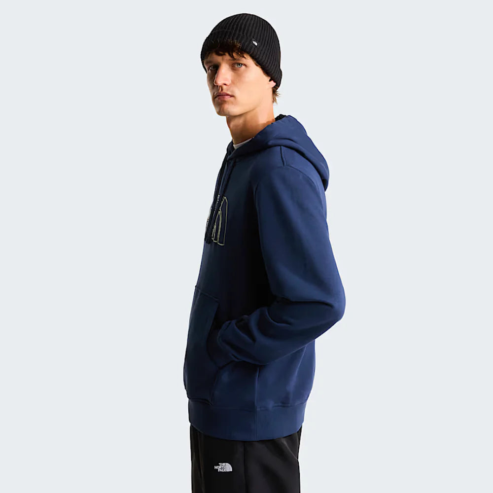 Drew Peak Light Hoodie in Summit Navy / Desert Stone