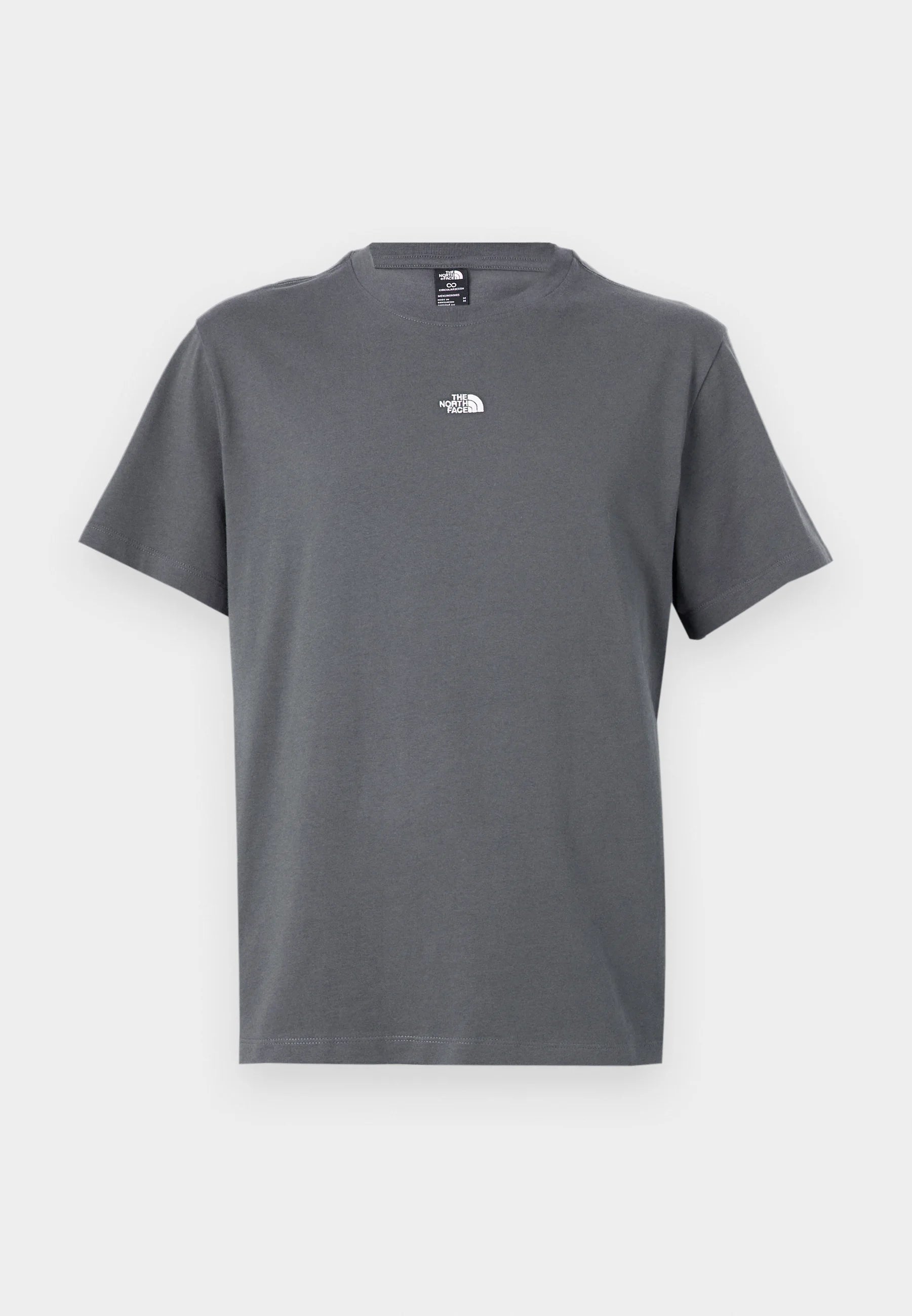 Essential Center Logo SS Tee in Anthracite Grey