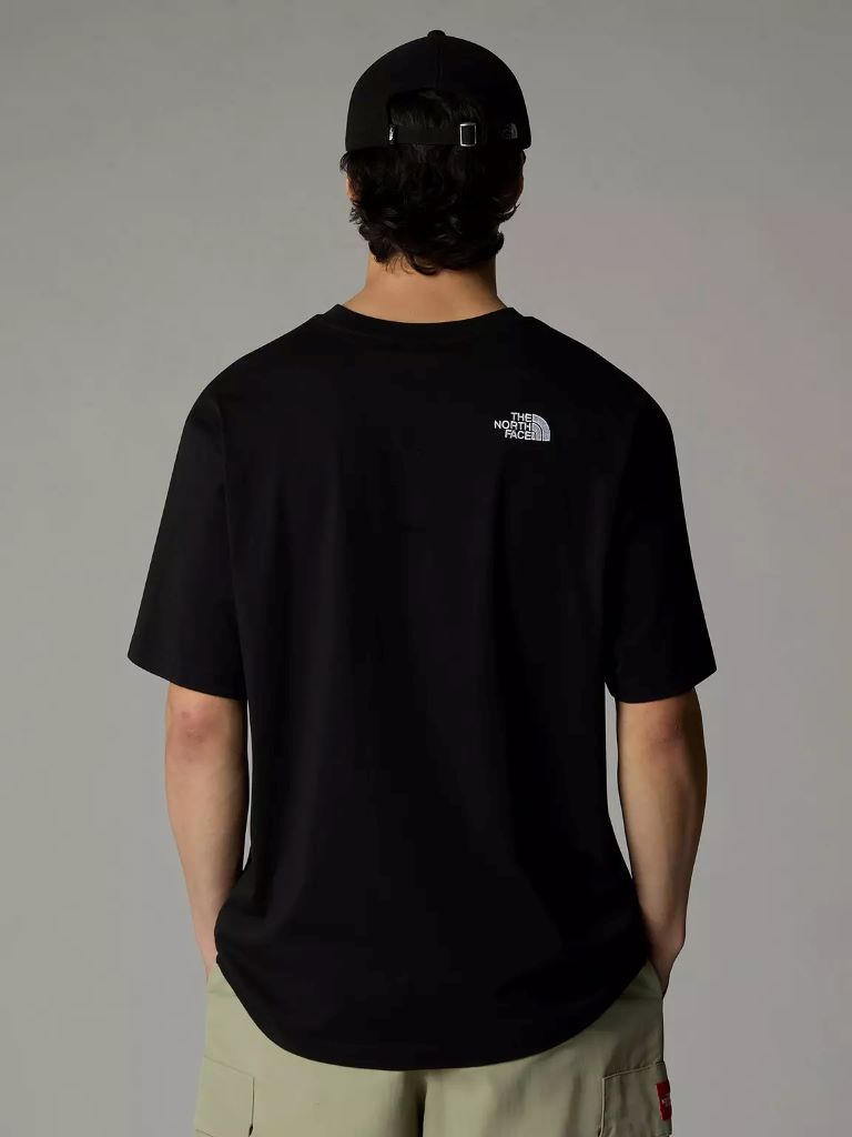Essential Oversize Tee in TNF Black