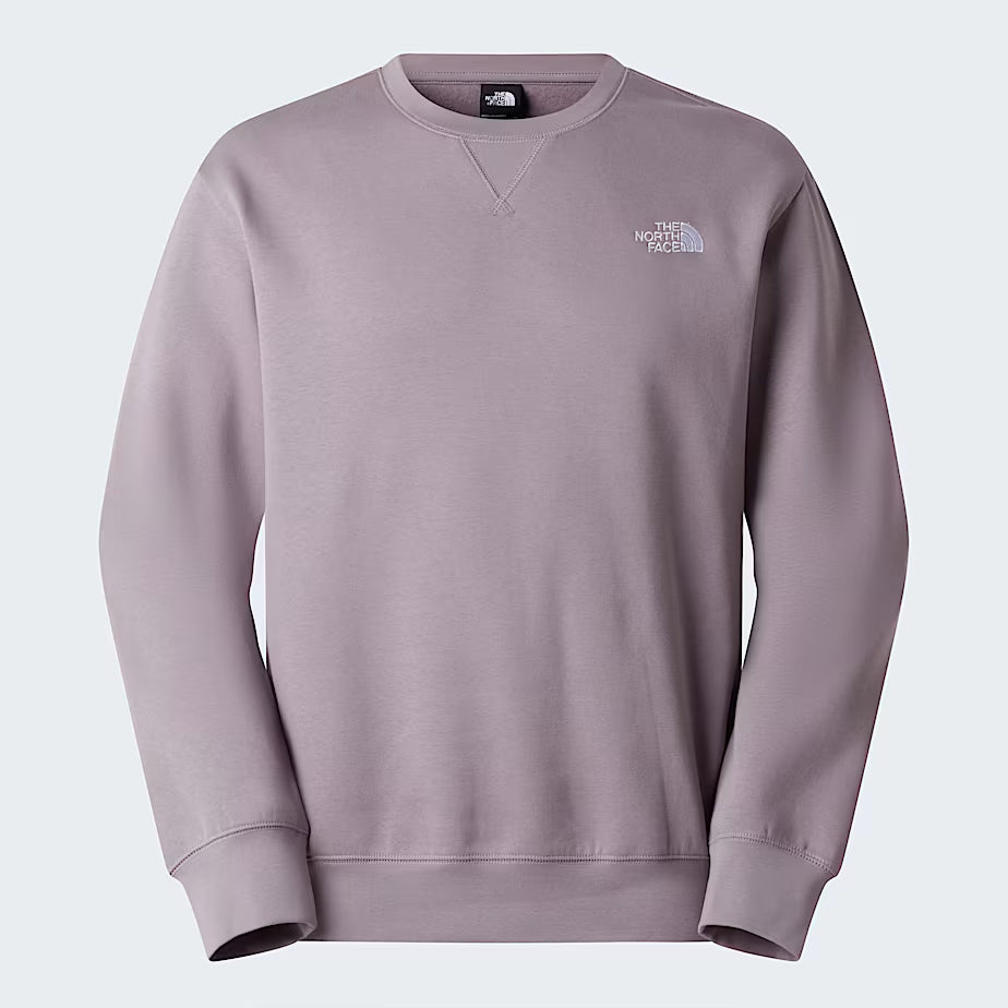 Essential Relaxed Crew Sweatshirt in Transcendent Grey