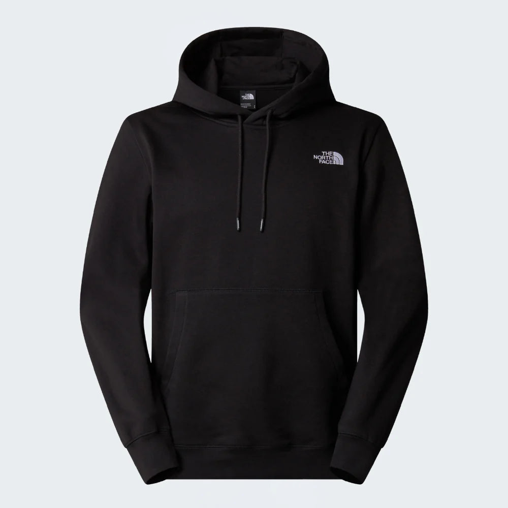 Essential Relaxed Hoodie in TNF Black