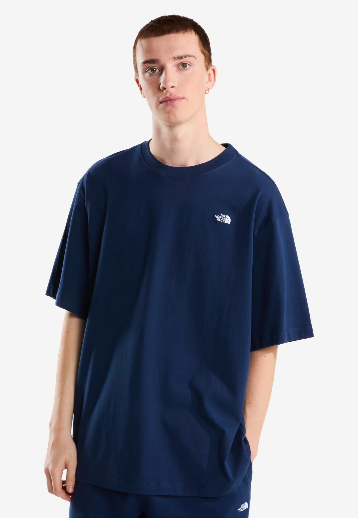 Essential Simple Dome OS SS Tee in Summit Navy