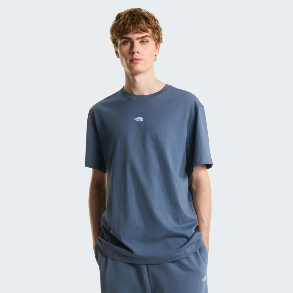 Essential Simple Dome Relaxed SS Tee in Granite Grey