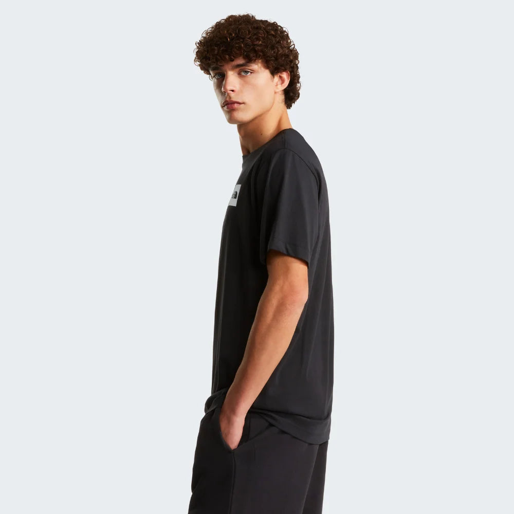 Evolution Box Half Dome Regular SS Tee in TNF Black