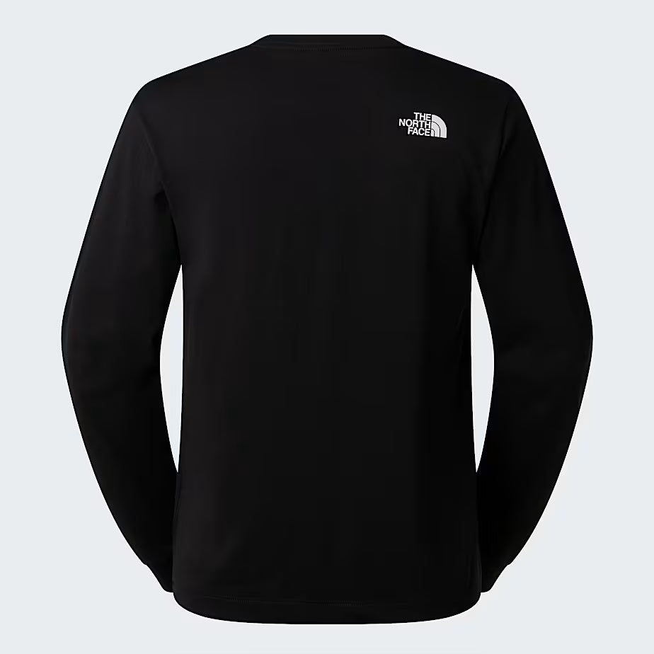Evolution Half Dome LS Tee in TNF Black