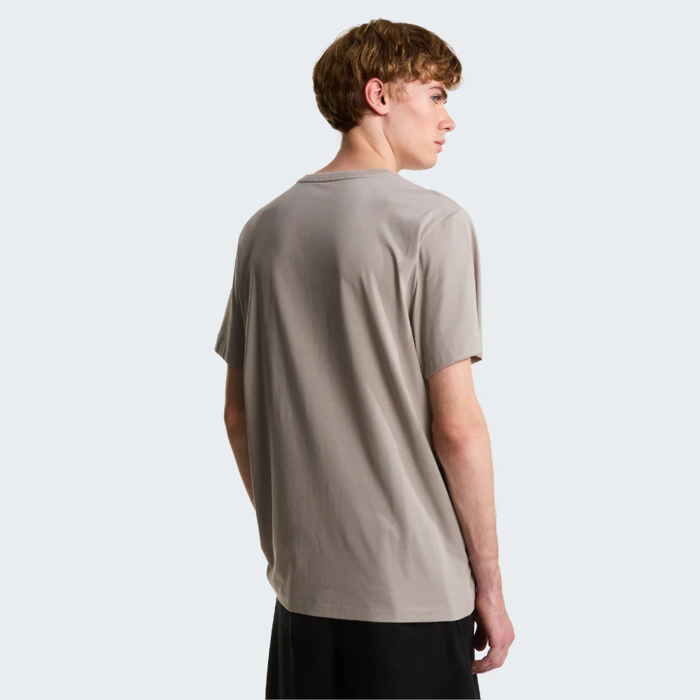 Evolution Simple Dome SS Tee in Stone Slab