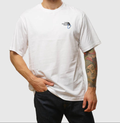 Carabiner Relaxed Tee in TNF White