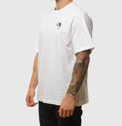 Carabiner Relaxed Tee in TNF White