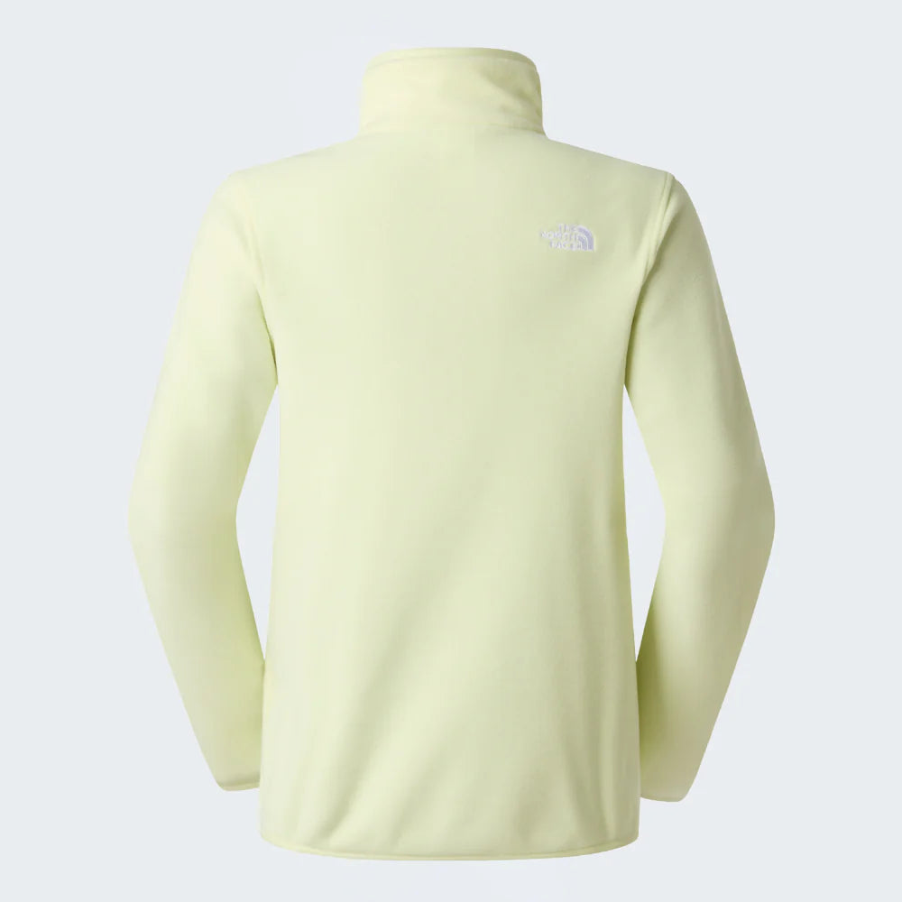 Glacier 1/4 Zip Fleece in Lemon Mist