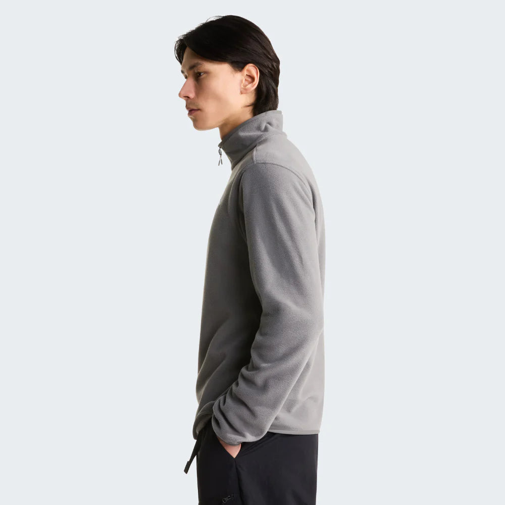 Glacier 1/4 Zip Fleece in Smoked Pearl