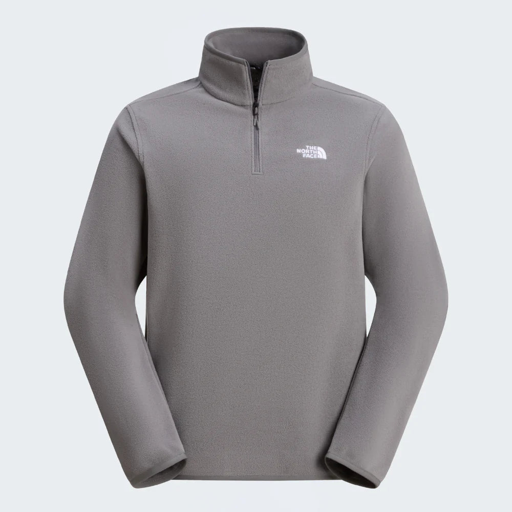 Glacier 1/4 Zip Fleece in Smoked Pearl