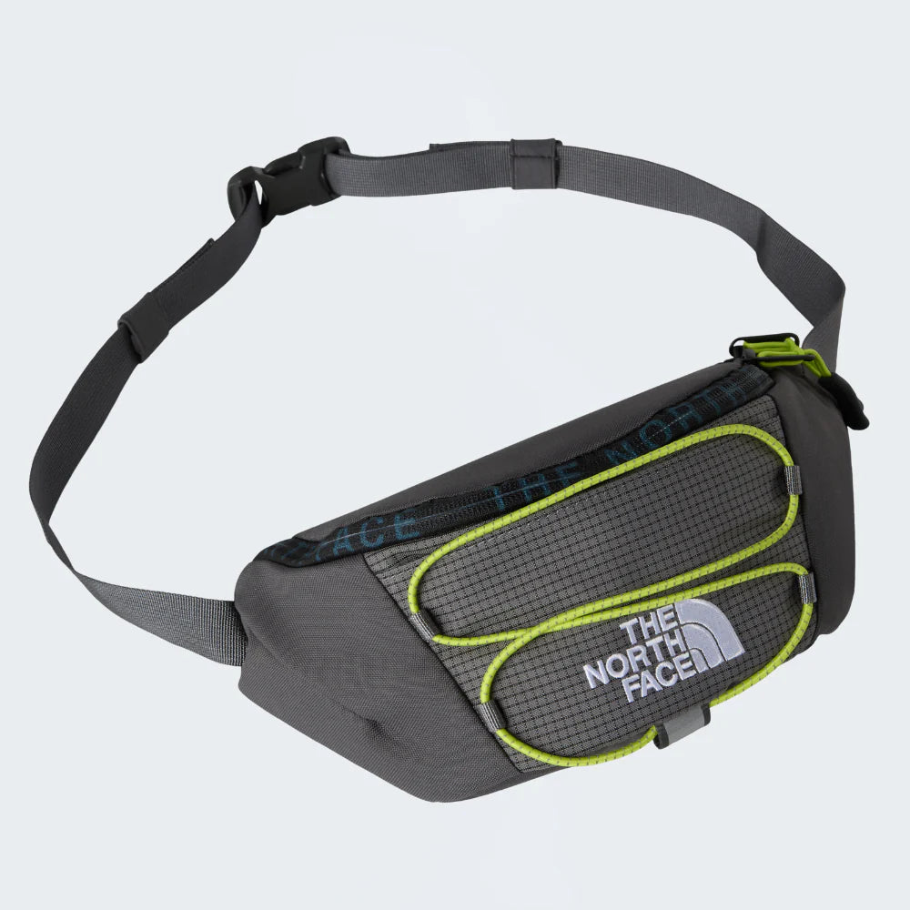 Jester Lumbar Bag in Anthracite Grey / Smoked Pearl / Fizz Lime