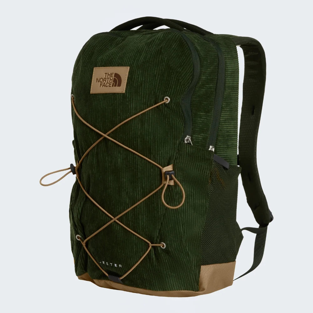 Jester Pro Backpack in Bottle Green / Leather Brown