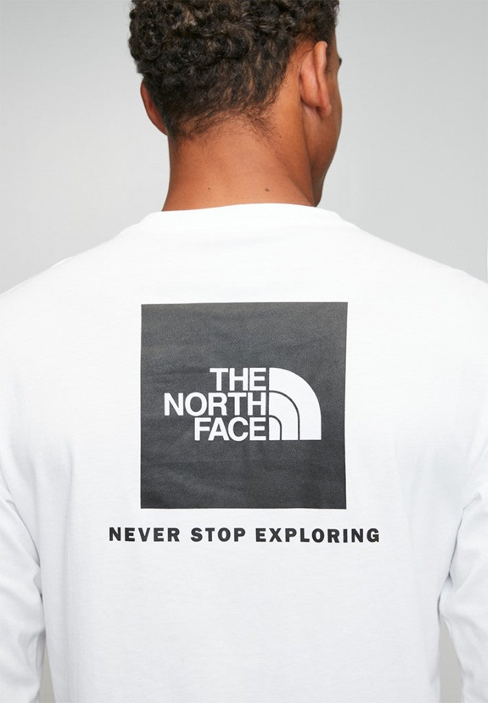 Evolution Box NSE LS Tee in TNF White