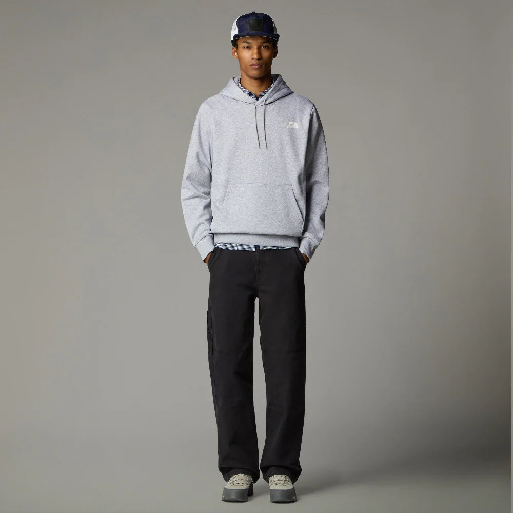 Simple Dome Regular Hoodie  in TNF Light Grey Heather