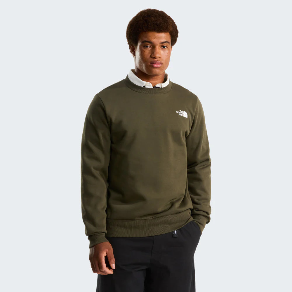 Simple Dome Regular Crew in New Taupe Green