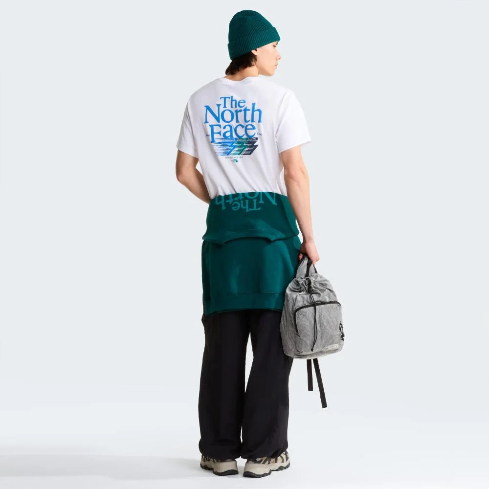 Retro Trail Relaxed SS Tee in TNF White