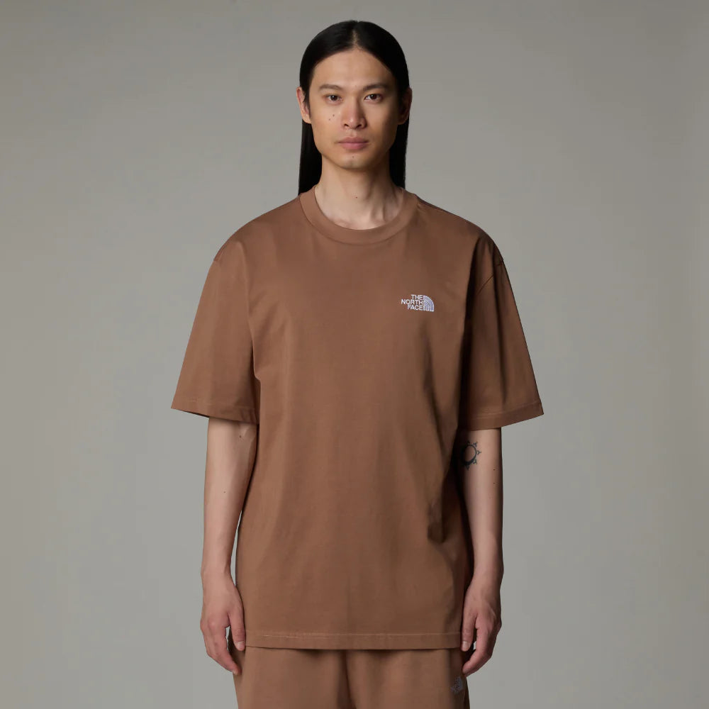 Simple Dome SS Tee in Latte