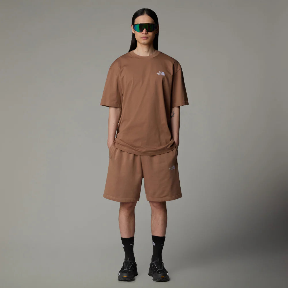 Simple Dome SS Tee in Latte