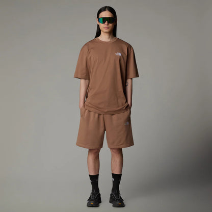 Simple Dome SS Tee in Latte