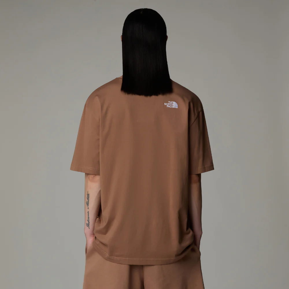 Simple Dome SS Tee in Latte
