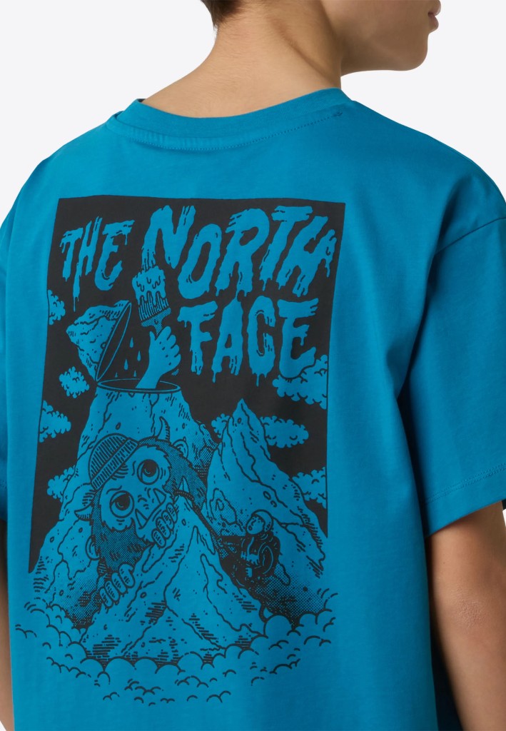 Sports Oversized Pocket Tee in Dusk Blue