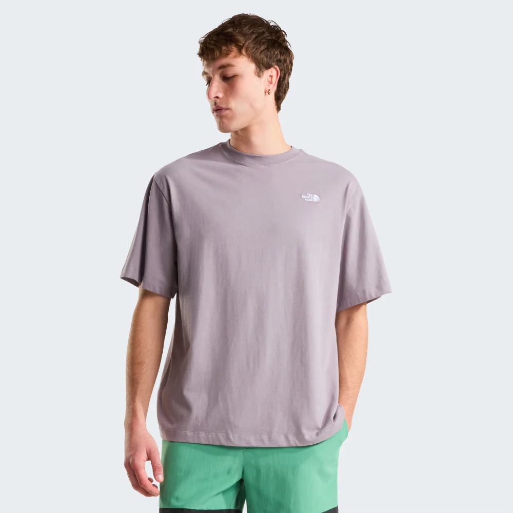 TNF Essential Simple Dome SS Tee in Transcendent Grey