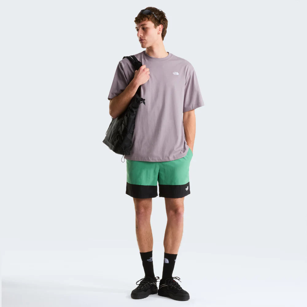 TNF Essential Simple Dome SS Tee in Transcendent Grey