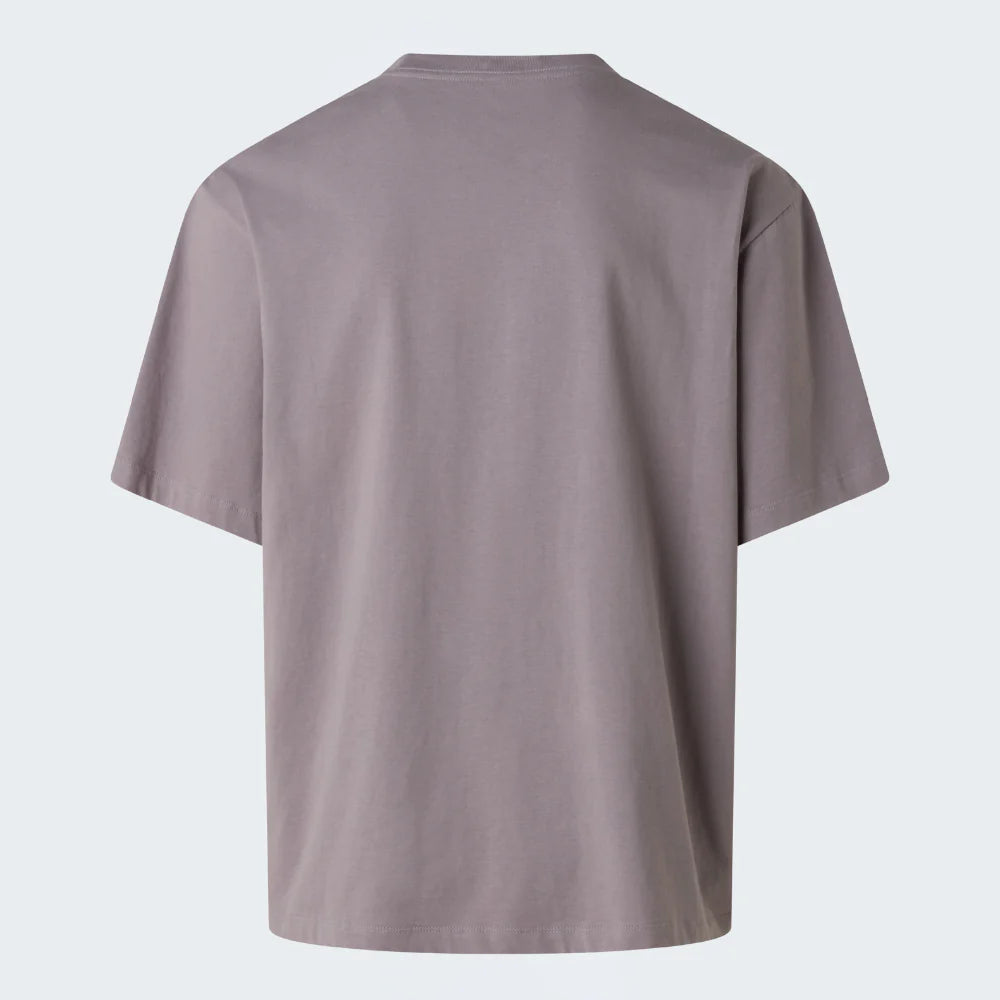 TNF Essential Simple Dome SS Tee in Transcendent Grey