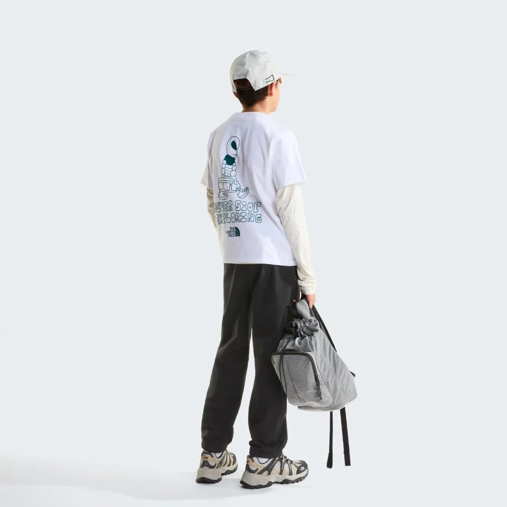 Teen Alien Relaxed SS Tee in TNF White