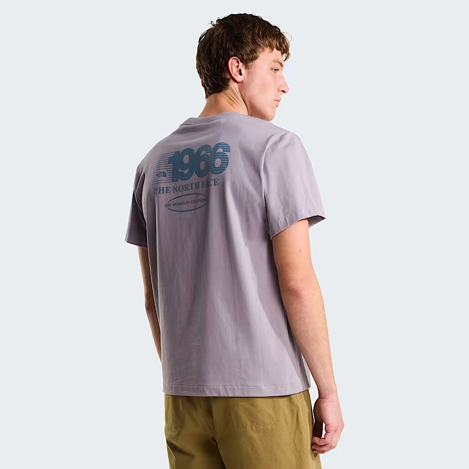 Track Relaxed SS Tee in Transcendent Grey