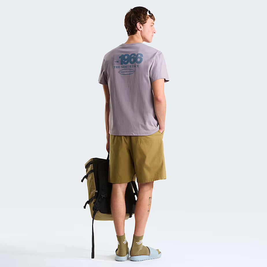 Track Relaxed SS Tee in Transcendent Grey