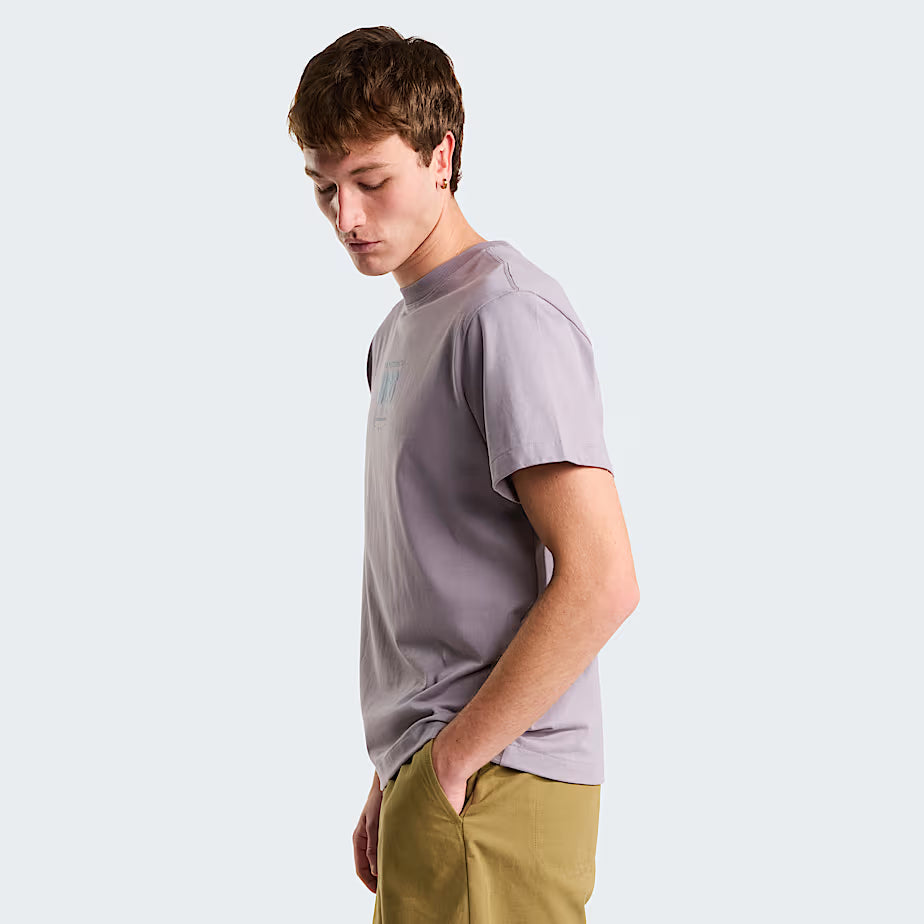 Track Relaxed SS Tee in Transcendent Grey