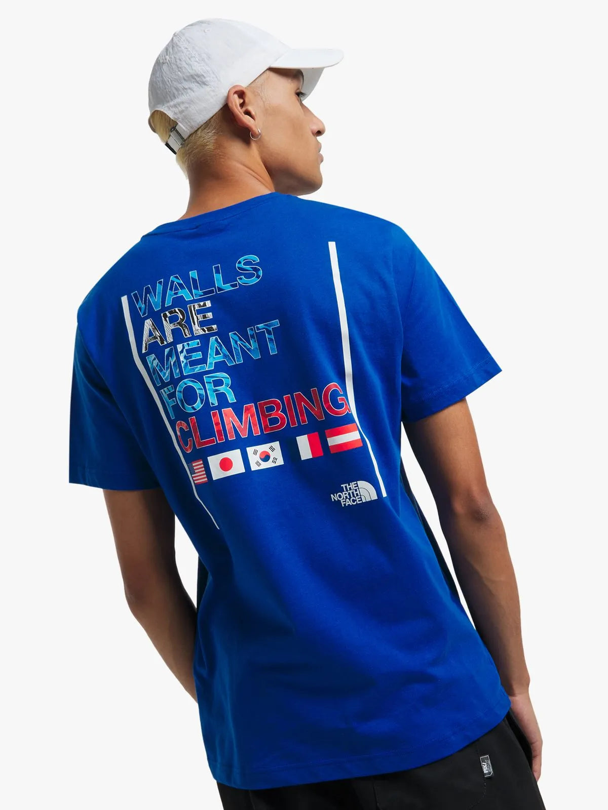 Walls SS Tee in Blue