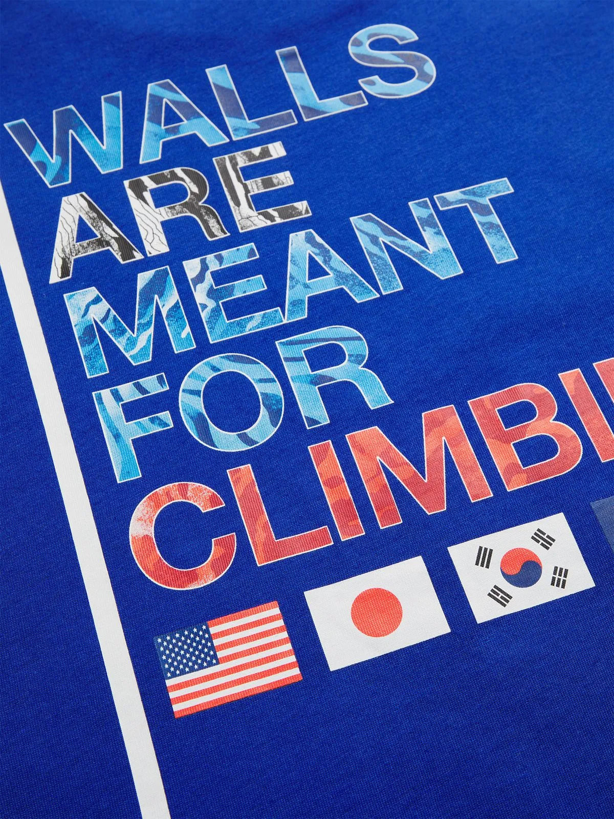 Walls SS Tee in Blue